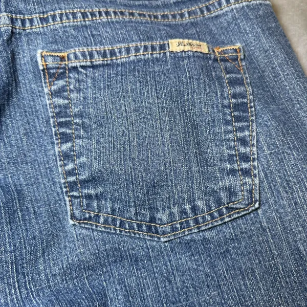 Levi Strauss Signature Womens Size 10 Bootcut Jeans Blue Denim Western Classic - Image 7