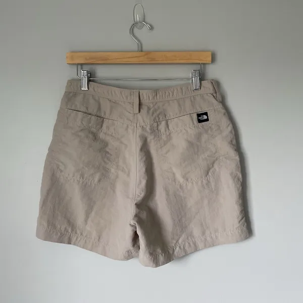 The North Face Vtg. Cargo Hiking Outdoor Shorts Gorpcore Tan Quick Dry Size 12 - Image 2