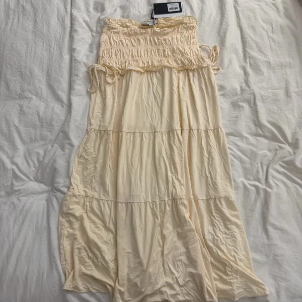 Tiger mist Denali maxi skirt in bone - Image 2