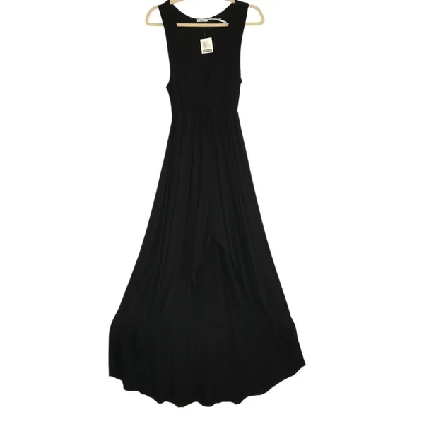 KIMCHI BLUE Hi Low Maxi Dress Women XS Black Party Resort Whimsygoth Boho NWT - Image 2