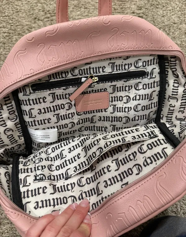 Pink Juicy Couture Backpack - NWT - Image 2