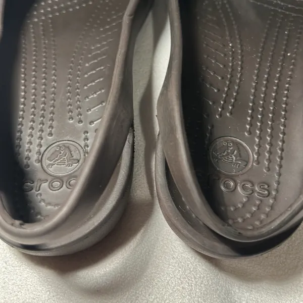 Crocs Women's JAYNA Slingback Slip-on Ballet Flats Comfort Shoes Size 6. Brown - Image 6