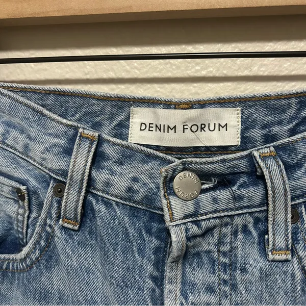 Aritzia Denim Forum The BF High Rise Loose Jeans 28L 28 Tomboy Organic Cotton - Image 5