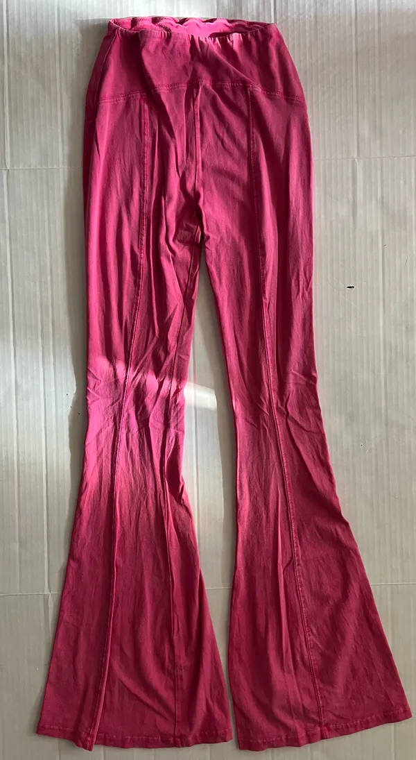 Urban Outfitters Flare Pants Aria Berry size XS - Image 4