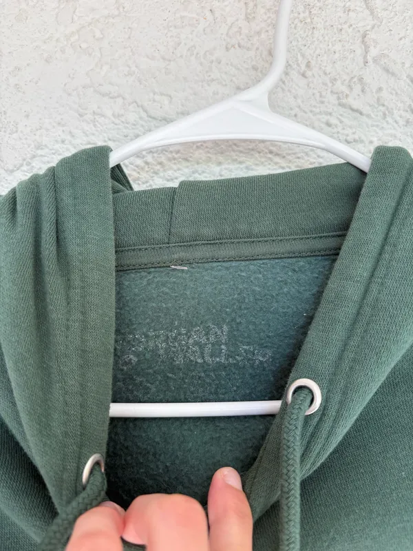 Morgan Wallen Hoodie Green Size L - Image 3