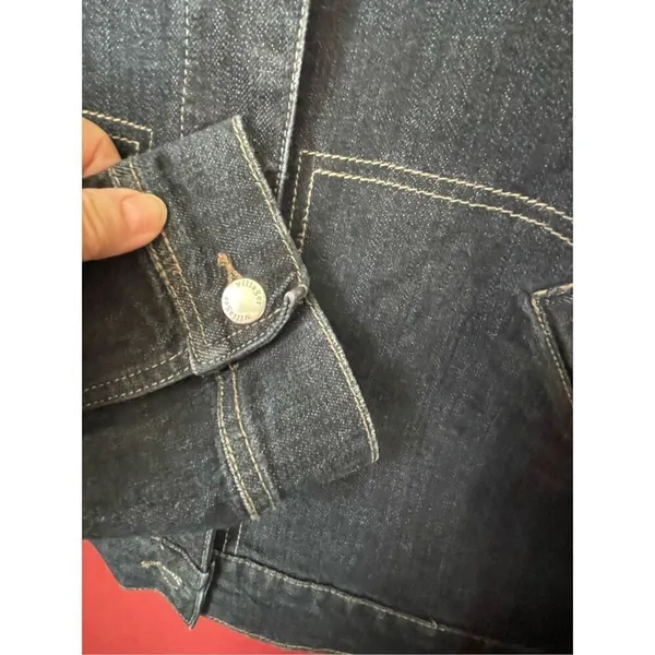 Villager size 18 dark wash denim jacket. - Image 3