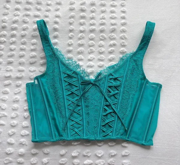 Victoria's Secret Lace Bustier Corset Top - Image 4