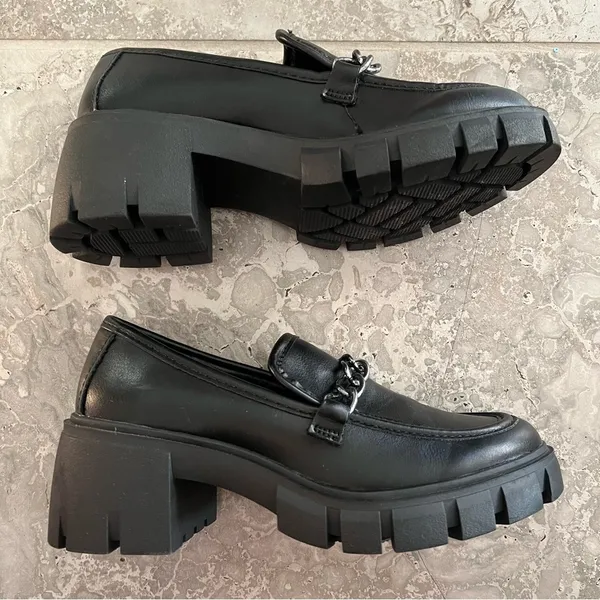 Madden Girl Hoxtonn Loafers in Black, Shoes Size 5.5M New w/o Box - Image 4