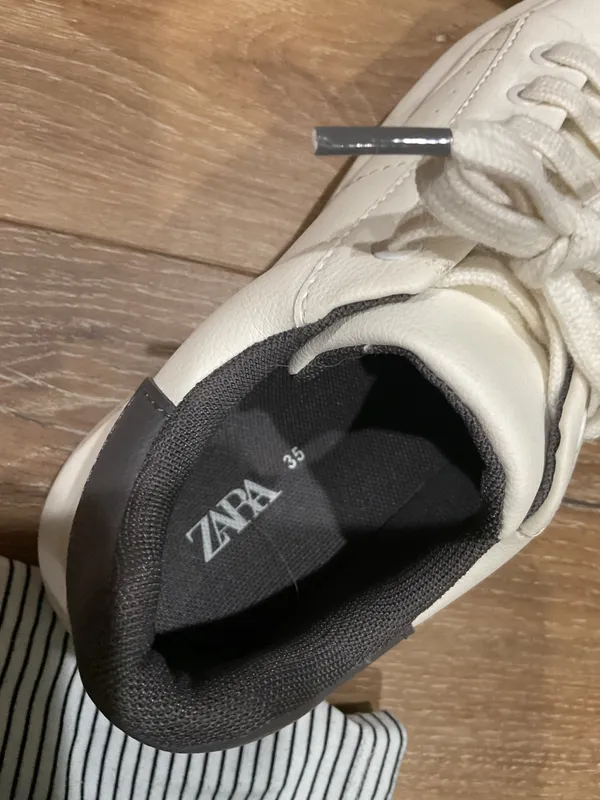 ZARA White Shoes Tennis - Image 4