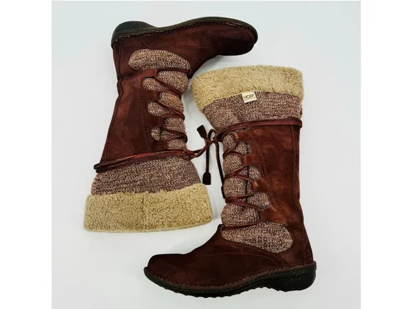 Women's UGG Torrey Brown Winter Boots Mid Calf - Image 6