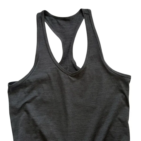 Vuori Lux Sleeveless Jumpsuit In Charcoal Heather Size S Athleisure Activewear - Image 7