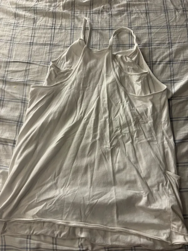 Wild Fable White Athletic Mini Dress – Size L - Image 4