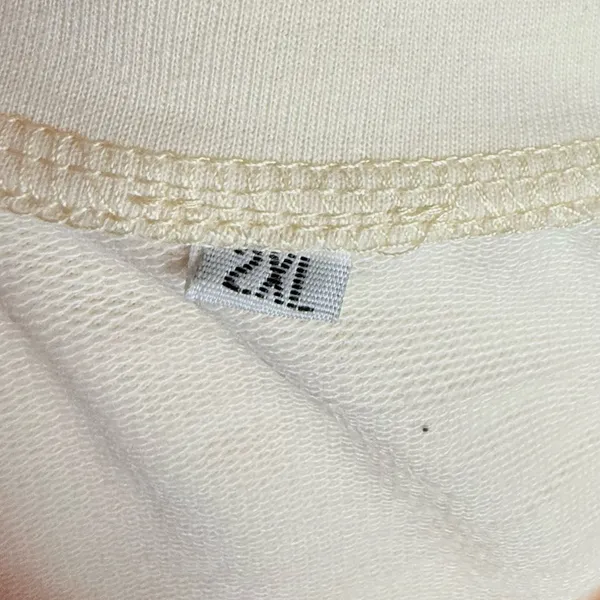 Cream Long Live Cowboys 2XL Sweatshirt - Image 2