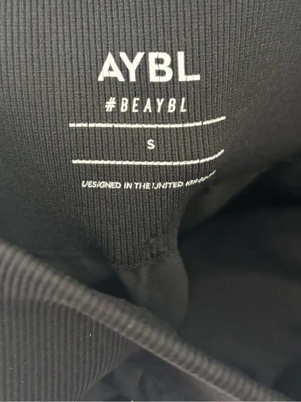 AYBL Black High Waist Leggings Workout Activewear Yoga Gym Sporty Athletic - Image 6