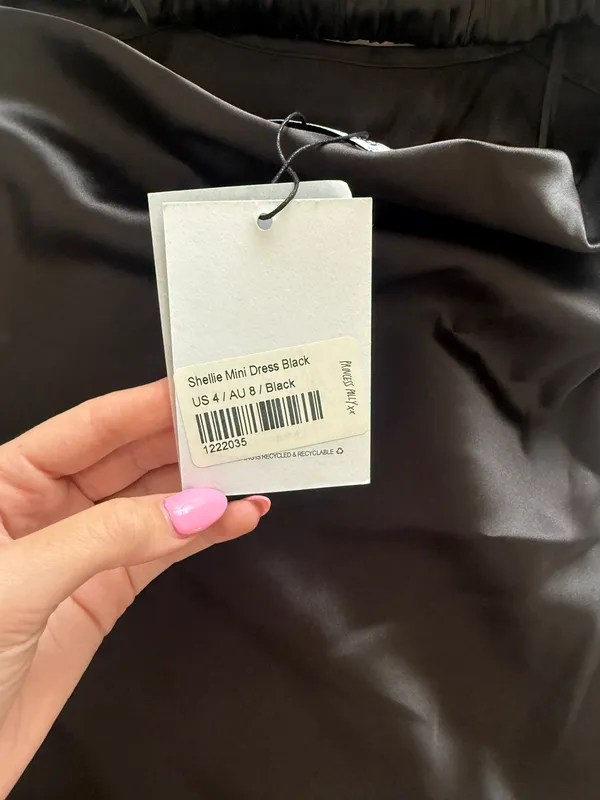 Black Princess Polly Dress - Image 4