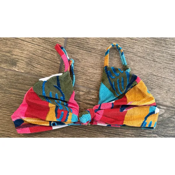 NEW Farm Rio Toucan Bikini Top Size Large - Image 9