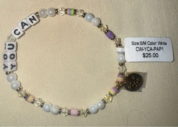 Little Words Project bracelet White - Image 3