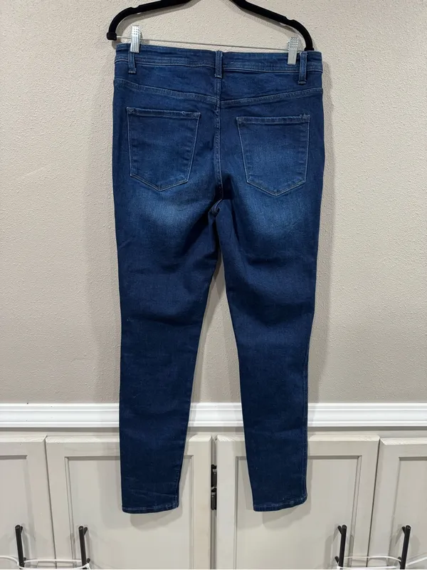 Vervet Button Fly Skinny Jeans - Image 2