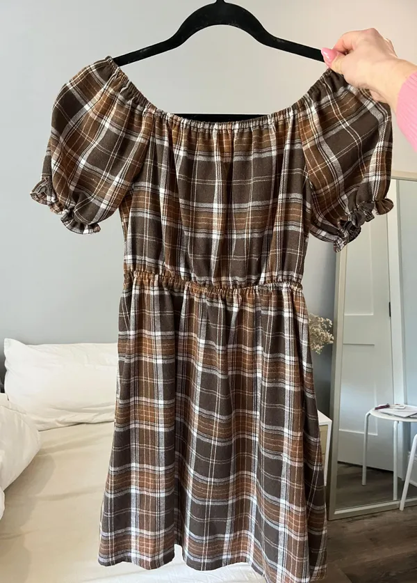Princess Polly Plaid Mini Dress - Image 3