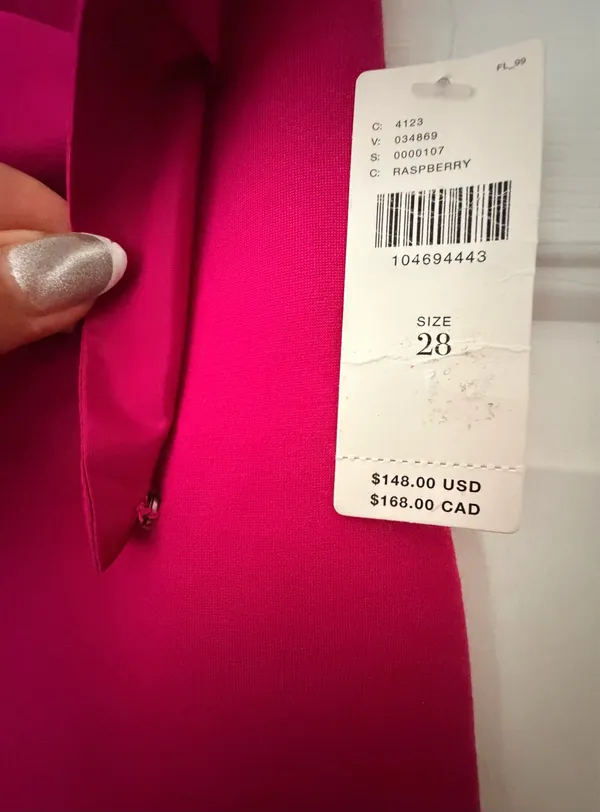 Anthropologie Maeve The Colette Bow-Waist Crop Wide-Leg Pants, Size 28 - Image 8