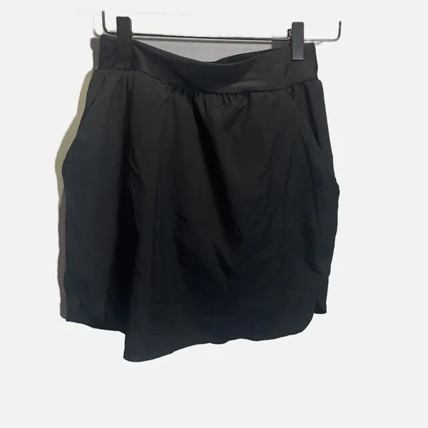 Kona Sol Black Swim Skirt Mid-Rise Built-In Briefs UPF 50+ Small 4-6‎ NEW - Image 2