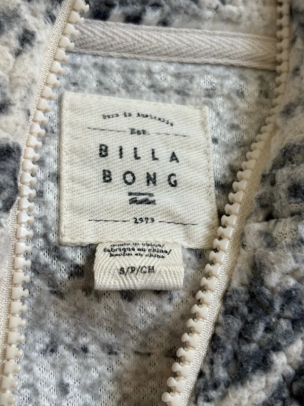 Billabong Sweater Women’s Aztec Pullover Surf Tribal Western Sherpa - Image 4