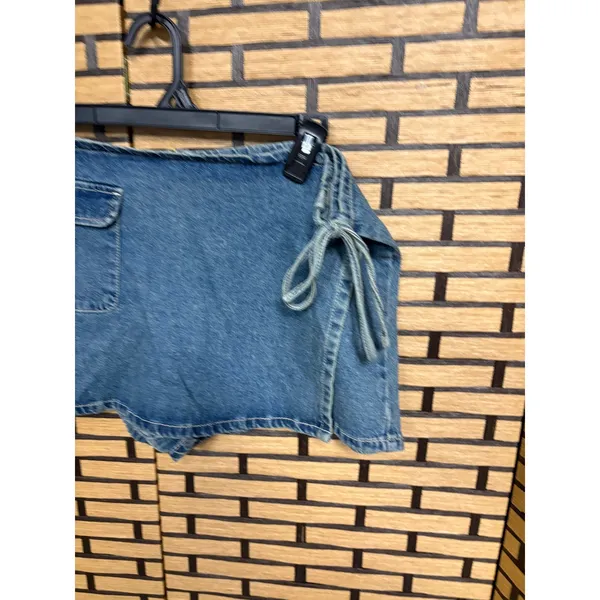 No‎ Boundaries Denim Cargo Skirt Size XL - Image 5