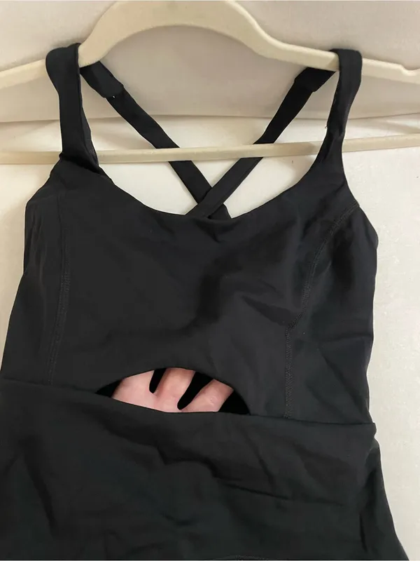 Free People Movement NWOT Righteous Runsie Black Romper Size XS - Image 6