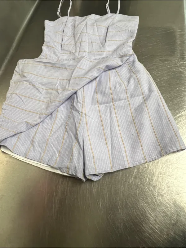 Altar'd State Light Blue Spaghetti Strap Romper - Size XS - VGUC - Image 4