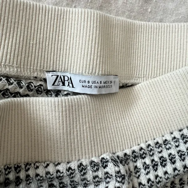 ZARA Knit Crop Flare Pants - Image 2