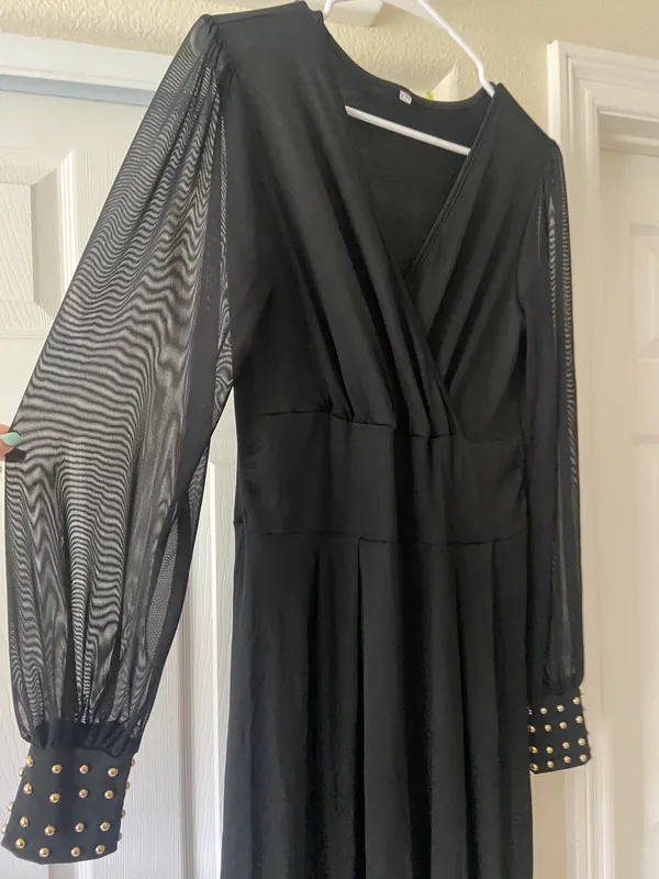 Black Jumpsuit Size L - Image 4