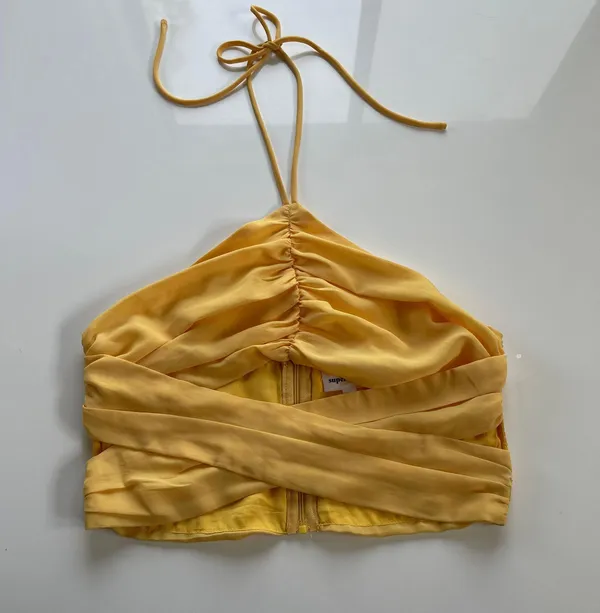 Yellow Halter Top - Image 2