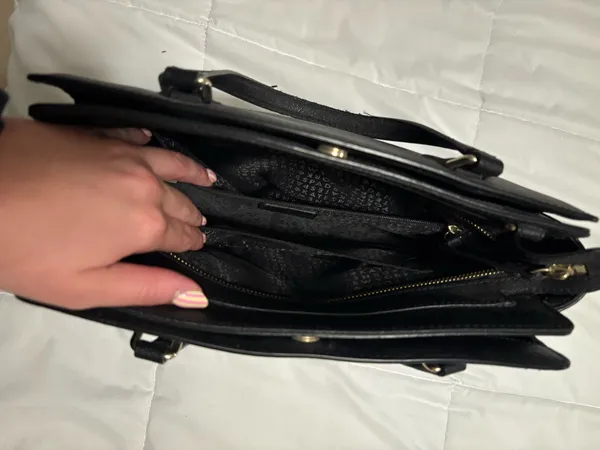 Black Kate Spade Purse - Image 3