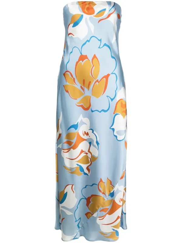 Reformation Joanne Silk Dress - Image 2