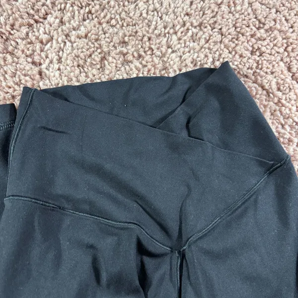 OFFLINE By Aerie Real Me High Waisted Crossover Legging Black Size XXS - Image 6