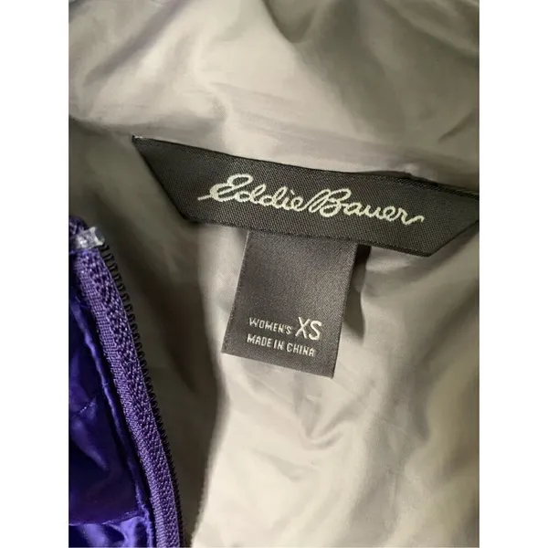 Eddie Bauer EB700 down winter jacket coat puffer purple women's size XS - Image 6