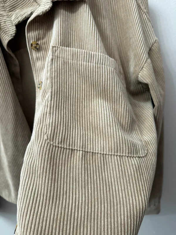 Boutique Shacket Brown - Image 3