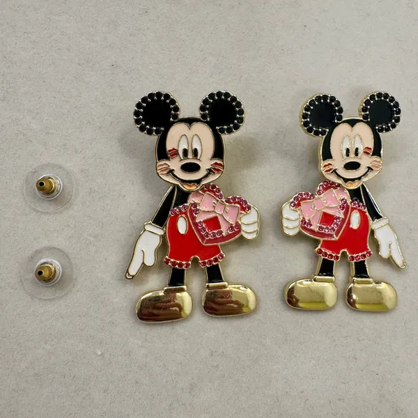 Disney Baublebar Mickey Minnie Love Valentines Day Earrings bundle NIB - Image 10