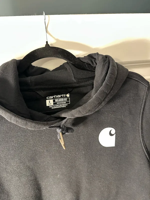Carhartt Hoodie Black - Image 2