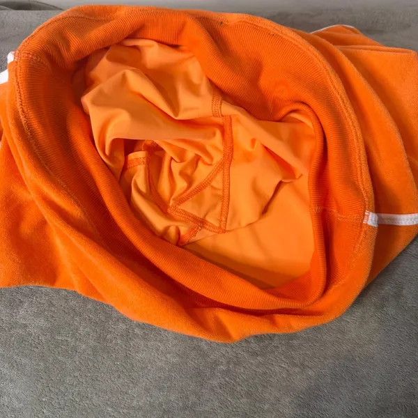 Boston Proper Terry Cloth Skort‎ Size M Orange Y2K Retro Tennis Sporty McBling - Image 7