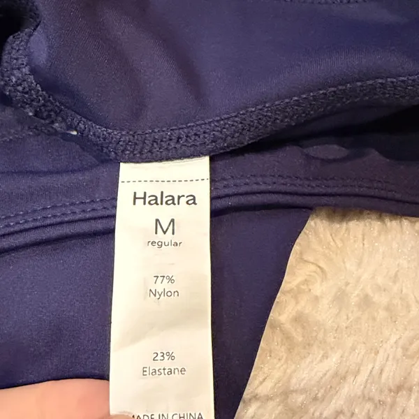 Halara Cloudful High Rise Drawstring Pockets Full Length Jogger Pants - Image 3