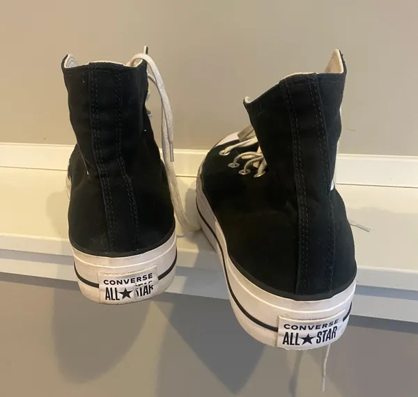 Converse Black Platform - Image 5