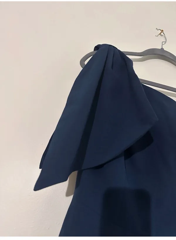 Dress the Population Georgina Peacock Blue Gown NWT - Image 16