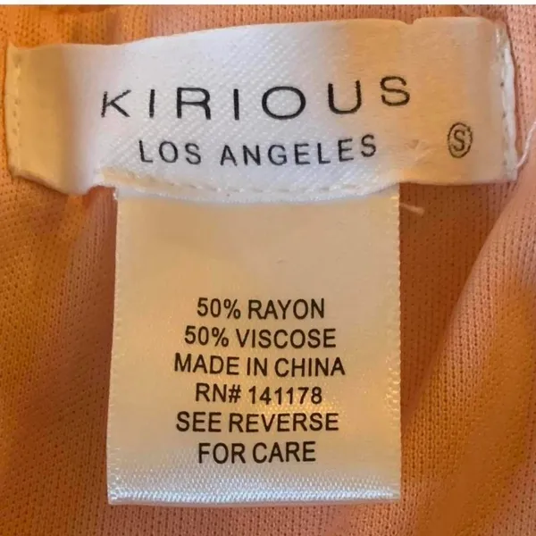 Kirious satin coral mini skirt  - Image 4