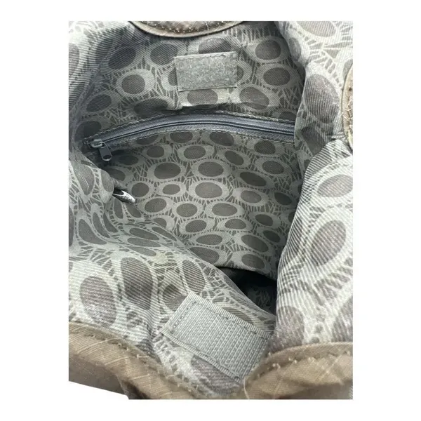 Boho army green bag with no brand - Image 5