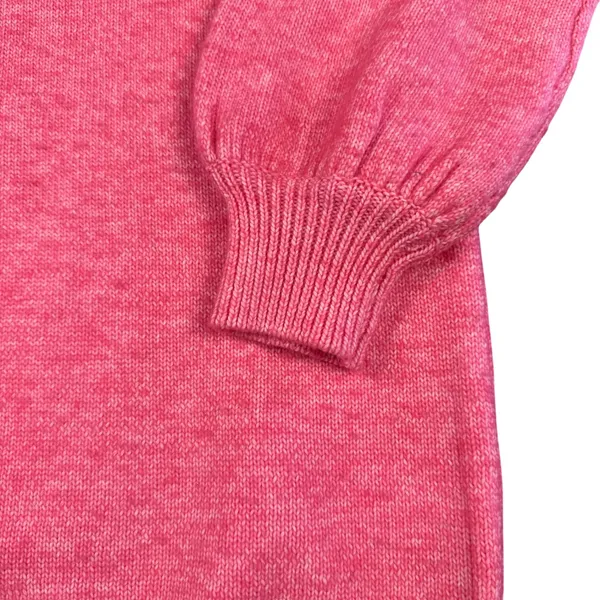 Show Me Your Mumu Chester Sweater Dress Womens Medium Pink Turtleneck‎ Flirty - Image 6