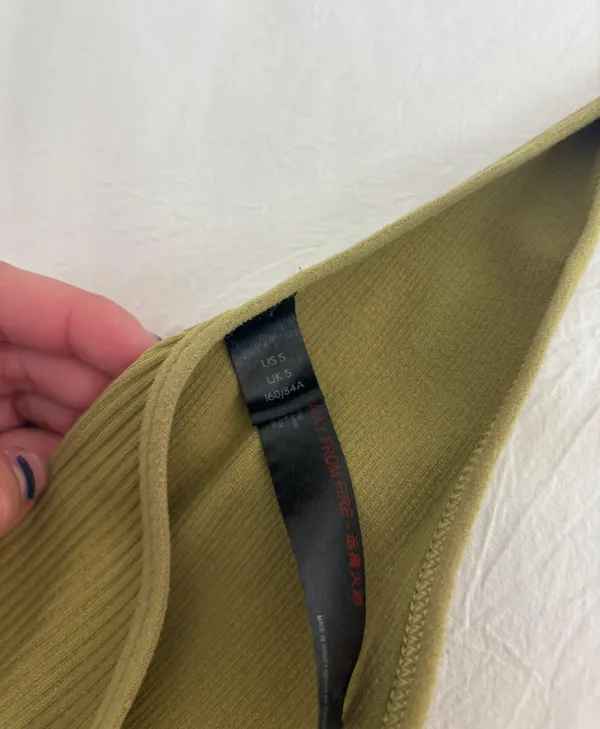 Urban Outfitters Green Halter Top - Image 3
