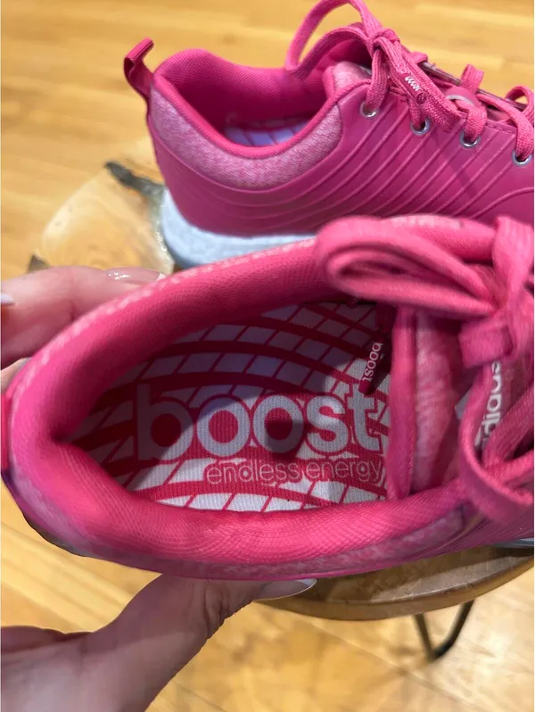 Adidas Adipower Golf Shoes Pink Size 7.5 - Image 5