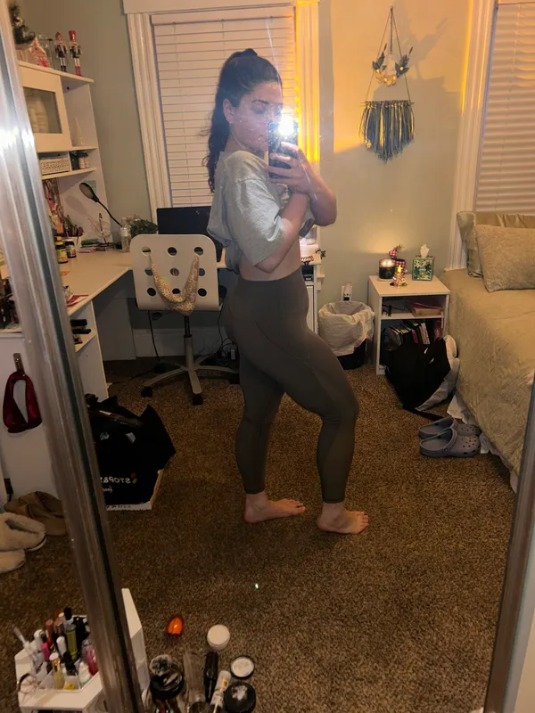 Aerie Real Me High Waisted 7/8 Leggings - Image 2