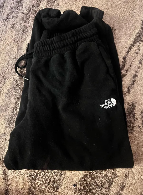 The North Face Sweatpants Black Medium - Image 2